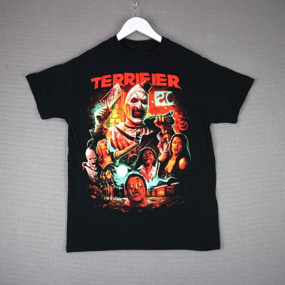 Terrifier 2023 Terror Threads Movie Horror Tee Mens Medium